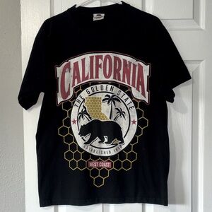 Vintage Black California Graphic T-Shirt